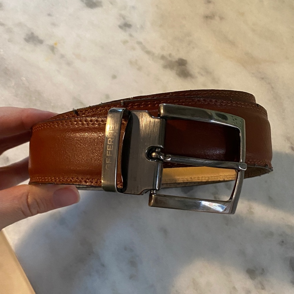 Gianfranco Ferre Brown Leather Belt